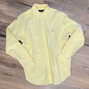 Men’s Polo Ralph Lauren Oxford Long Sleeve Button Down Shirt